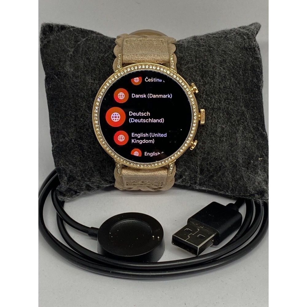 Fossil Gen 4 Authentic Genuine Digital Dial Smart Wrist Watch FTW6011 LT749